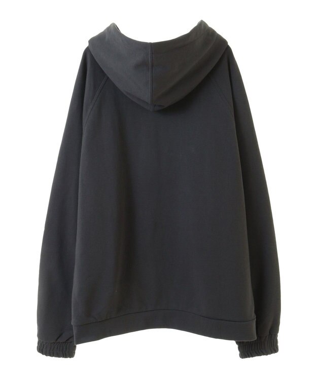 earth music&ecology Ｆｌｏｗｅｒｙパーカー Charcoal Gray