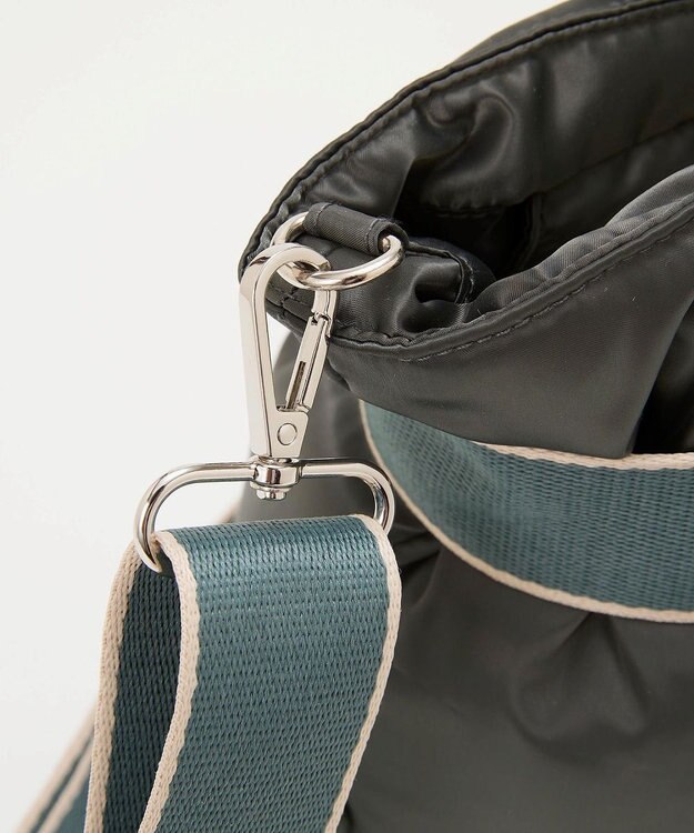 TOPKAPI 【TREASURE TOPKAPI】パデット ベルト付き 2wayトートバッグ カーキ