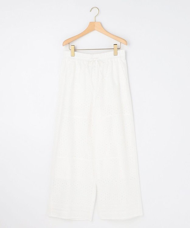 組曲 【先行予約】エンブロイダリーレース パンツ ホワイト系