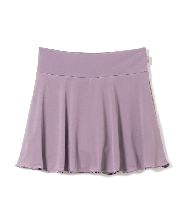 Chacott ショートスパッツ付スカート ヴァイオレット