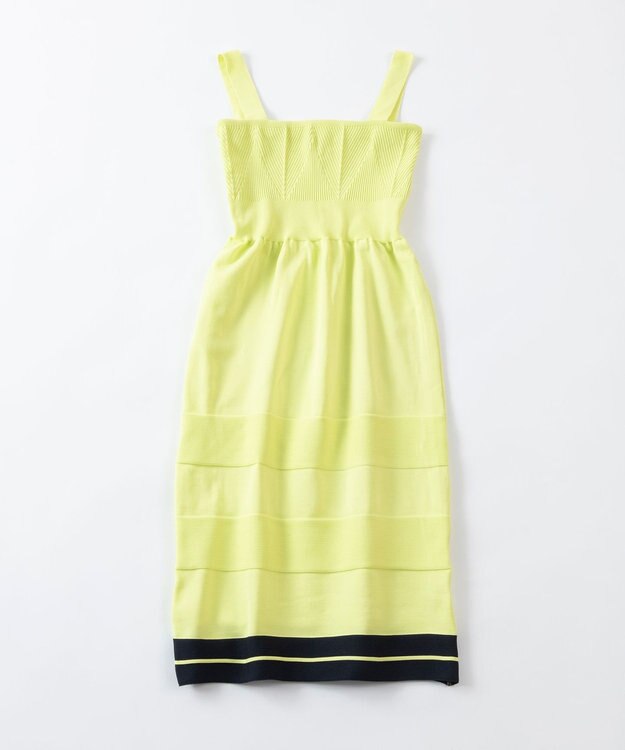 TRICOTE ニットキャミワンピース 52YELLOW