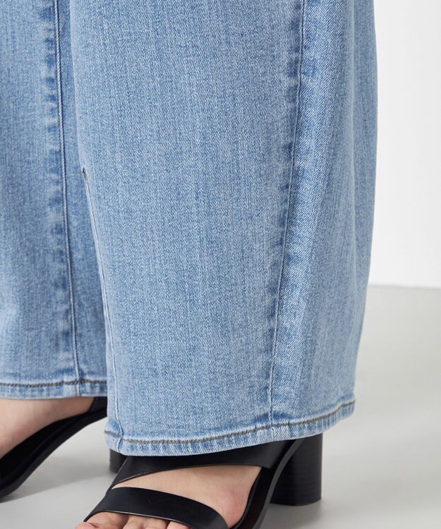 NAVE 【ReNave】バレルストレッチデニム サックスブルー系