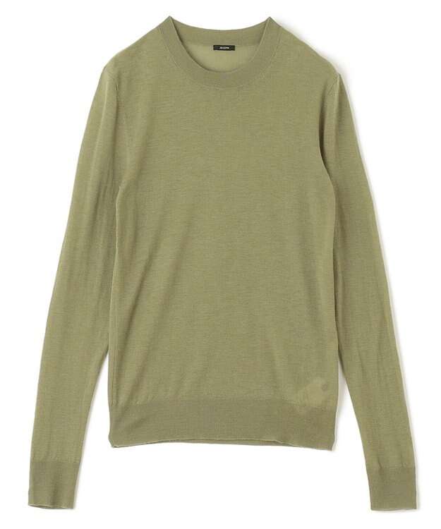 JOSEPH キャッシュエアー　ラウンドネックニット Dark Olive