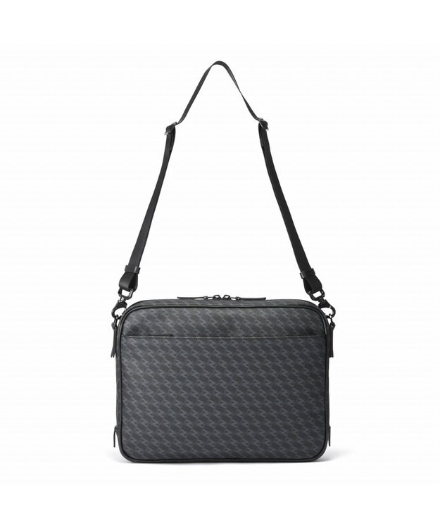 ZERO HALLIBURTON  ZH-モノグラム ショルダーバッグ 8L 670g 81522 ブラック