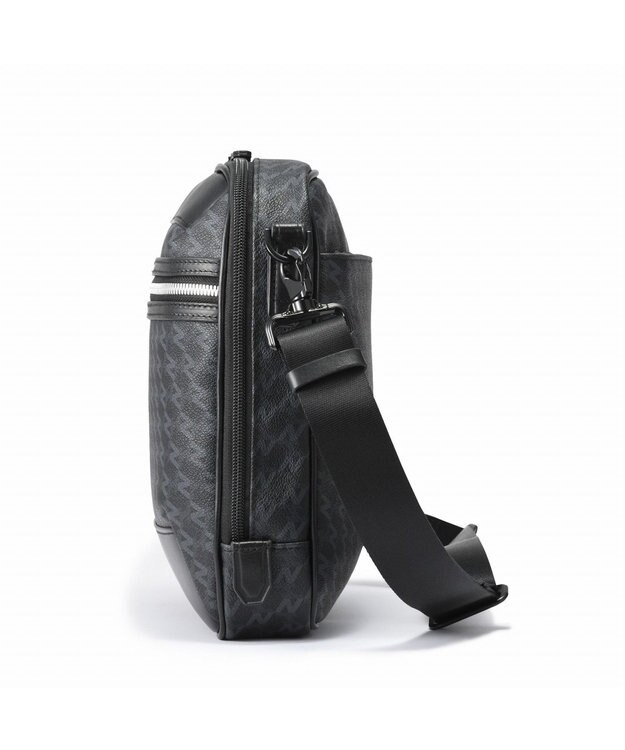 ZERO HALLIBURTON  ZH-モノグラム ショルダーバッグ 8L 670g 81522 ブラック