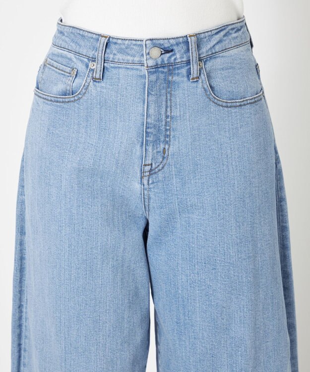 NAVE 【ReNave】バレルストレッチデニム サックスブルー系