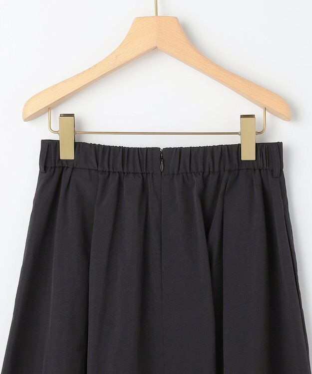 組曲 【先行予約】ライトファンクション  タックフレアスカート ブラック系