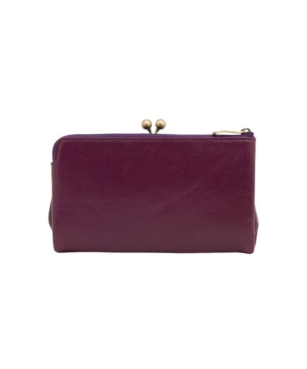 ANNA SUI マチルダ 二つ折り口金長財布 ワイン