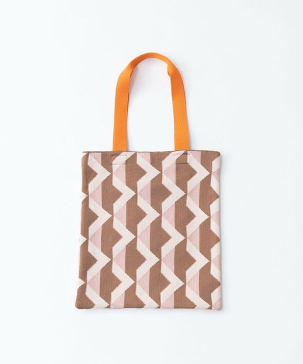 TRICOTE ZIG ZAG TOTE BAG／ジグザグトートバッグ 82BEIGE