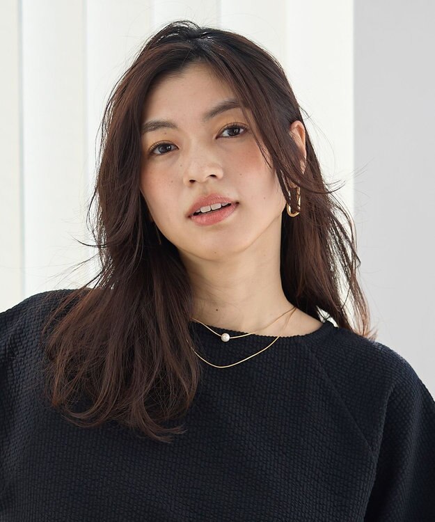 ANY ２連パールネックレス ライトゴールド