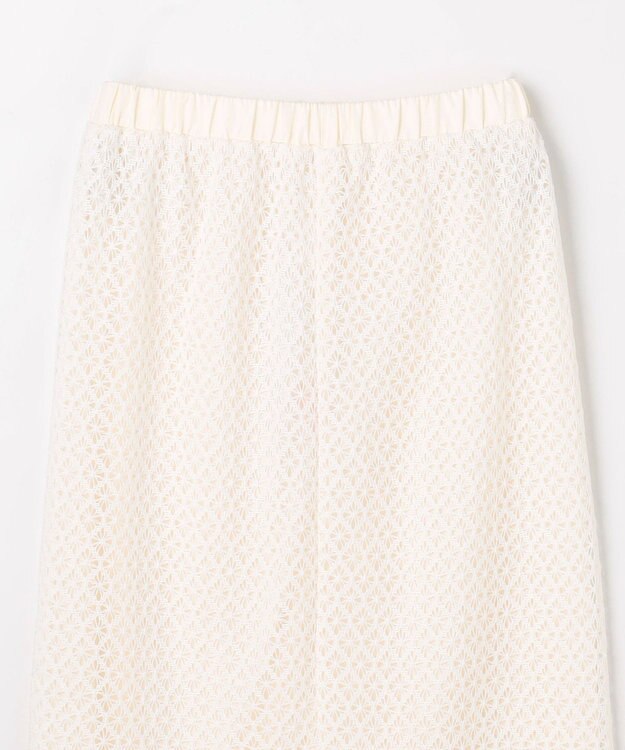 ANY L レーススカート エクリュ