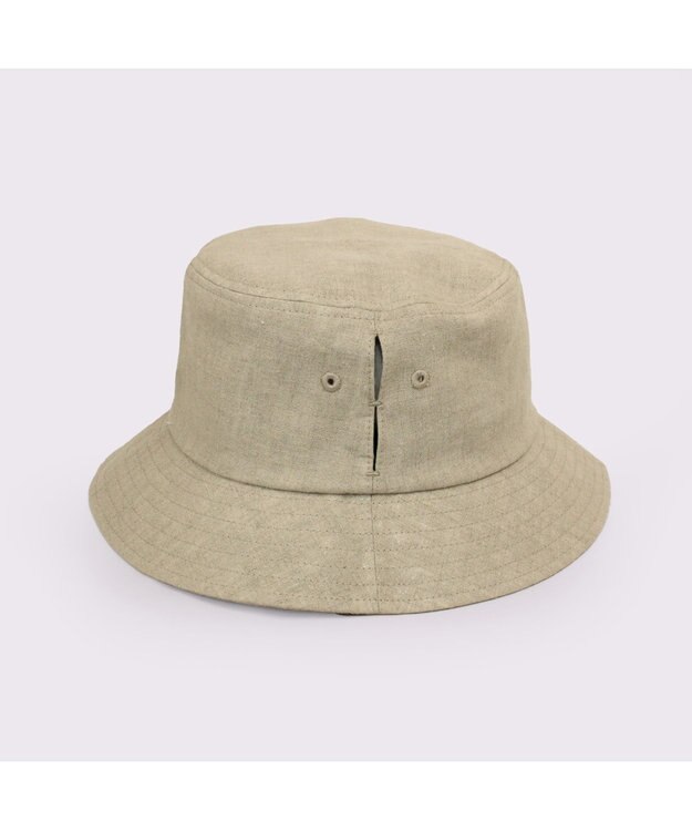 ATRENA 体感-10℃コカゲル リネンバケット ベージュ