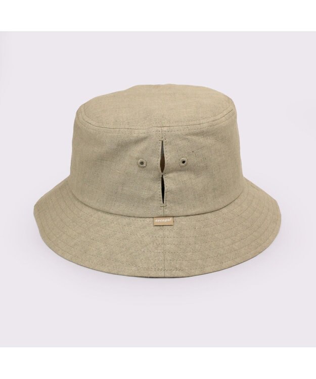 ATRENA 体感-10℃コカゲル リネンバケット ベージュ