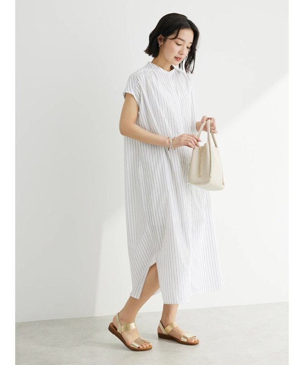 Green Parks ・ｒｉｃｈ　ｂｌｕｅ　ゴムストラップサンダル Gold