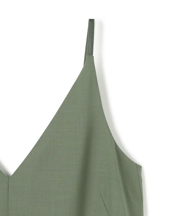 BEIGE， 【Oggi ６月号掲載】OREGANO / サマーウールキャミソールドレス Olive