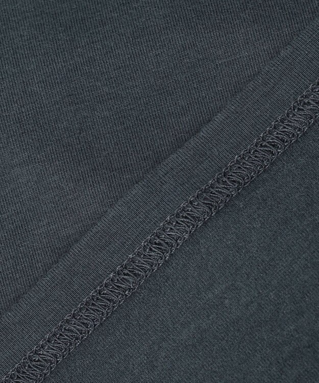 UNFILO TTON【温活】ロング Tシャツ ターコイズブルー系