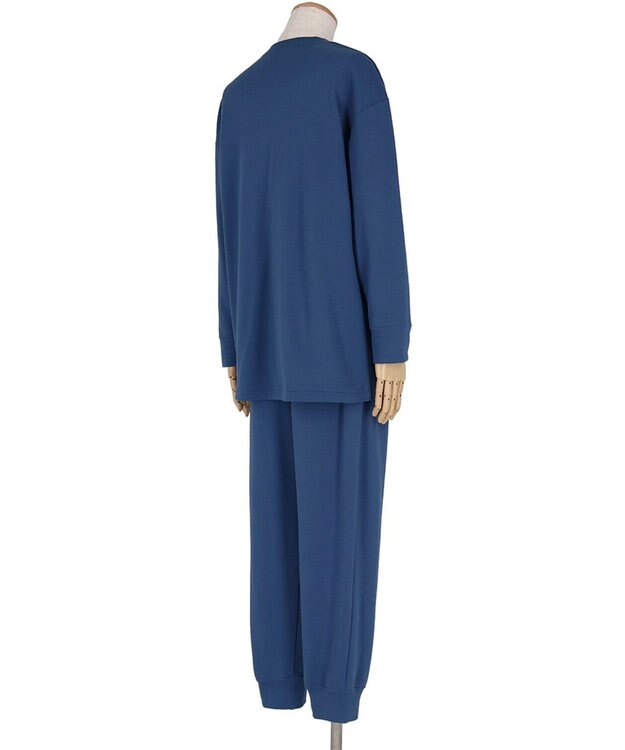 WACOAL ワコール_リラックス＆スリープ パジャマ 綿100%(本体) ガーゼ裏毛素材 長袖 長ズボン PEANUTS スヌーピー メンズ FGX560 /ワコール コン