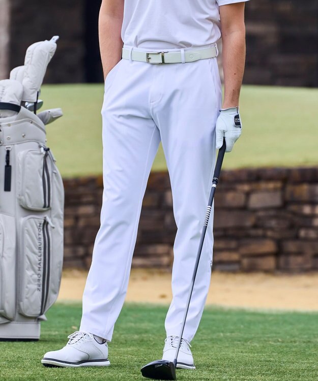 ZERO HALLIBURTON 【接触冷感】 ダブルリブアンチシースルーパンツZHG-M5S10c 82962 ホワイト