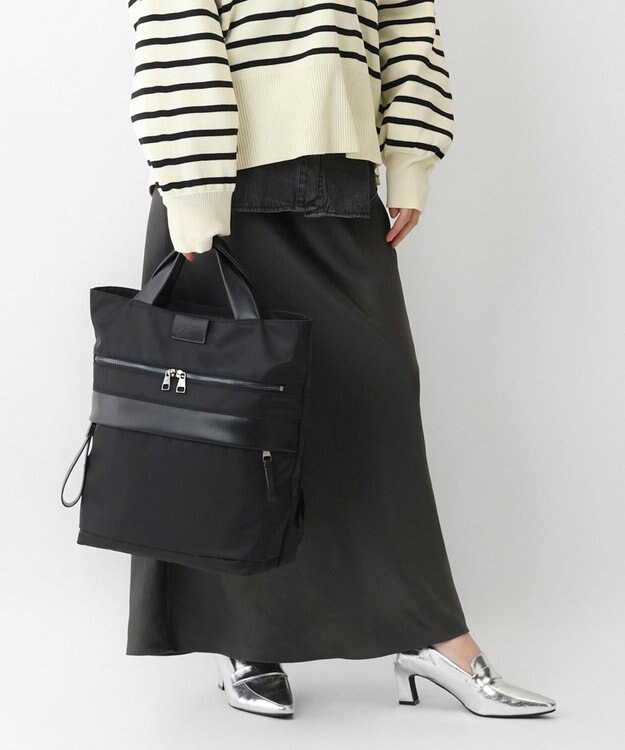 ACE BAGS & LUGGAGE W&.Day/Night サクテ 2WAYリュック A4サイズ 13.3インチPC収納 19021 ダブルアンドデイナイト ブラック