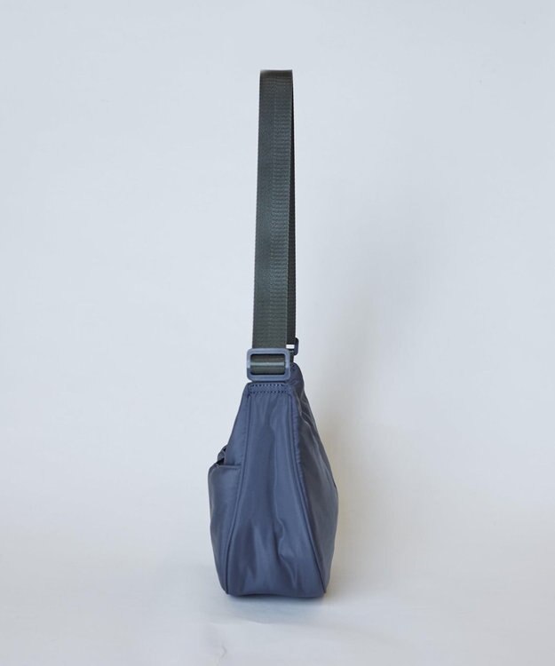 WEGO カラーハーフムーンショルダー グレー