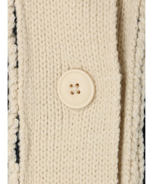 Green Parks ２ｗａｙ前後ニットプルオーバー Light Beige