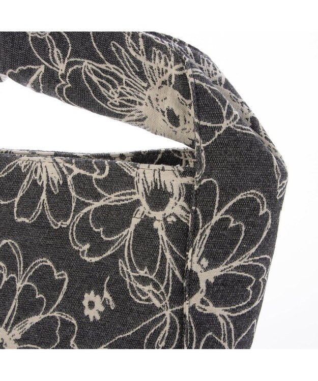 UNBILLION カシュカシュ cache cache / フラワー＆アニマル柄ワンハンドルバッグ GY