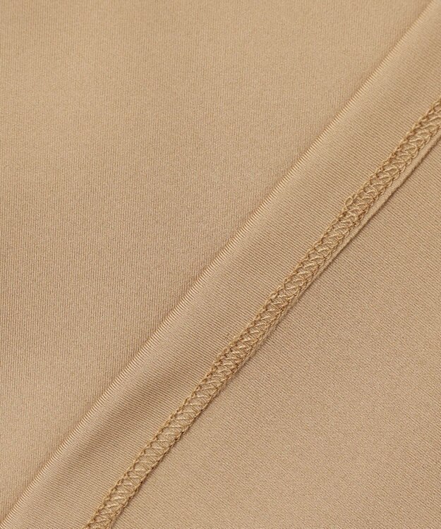 PW CIRCULUS 【UVカット / 吸水速乾 / 伸縮性抜群】【WOMEN】バックメッシュ切り替えモックT ゴルフウェア レディース ベージュ系