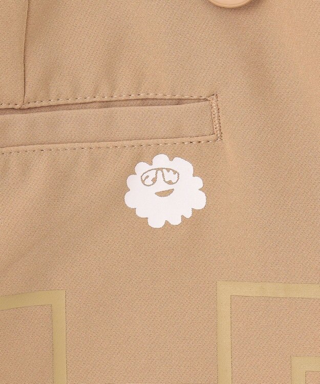 PW CIRCULUS 【WOMEN】【洗える】バックプリーツ スカート ゴルフウェア レディース ベージュ系