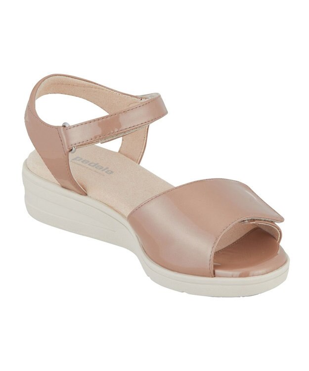 ASICS WALKING ペダラ レディース 3E 3.5cmヒール ベージュ系