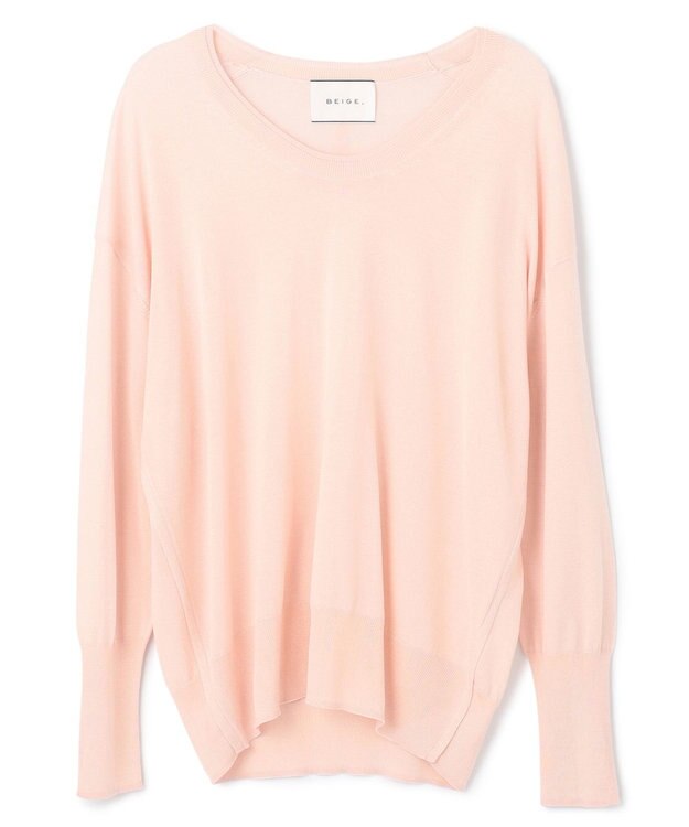 BEIGE， LAGORD / Uネックニット Shell