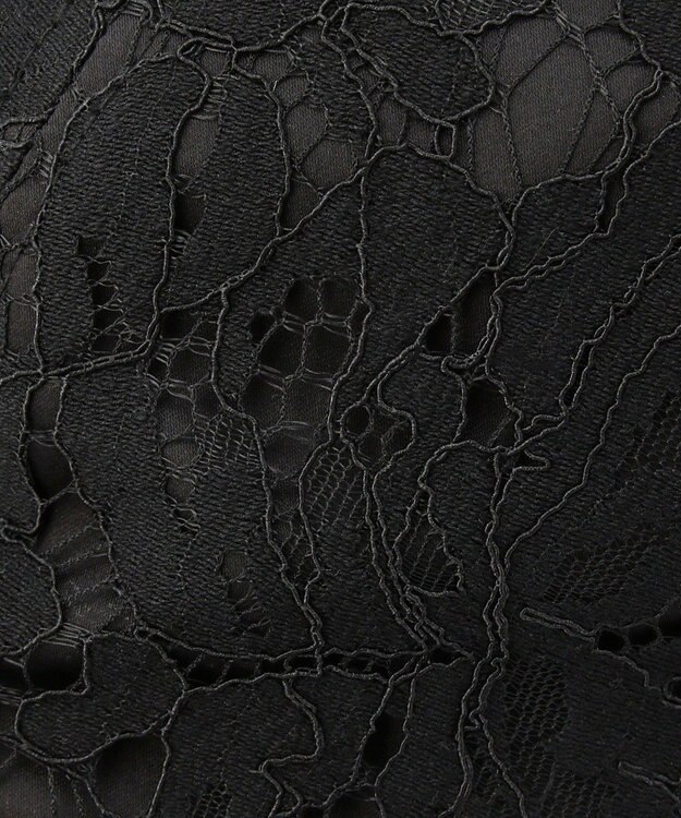 TOCCA 【つば部分UV90%以上カット・吸水速乾・抗菌防臭・洗える・サイズ調整可】LACE CAP リボンが外せる 2WAYレース素材キャップ ブラック系