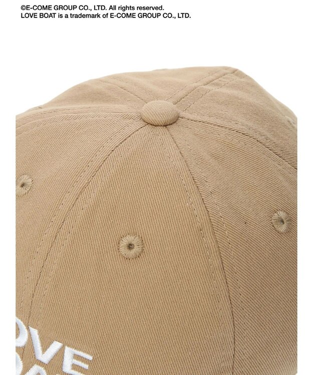 Green Parks ■別注　ＬＯＶＥ　ＢＯＡＴ　ロゴＣＡＰ Beige