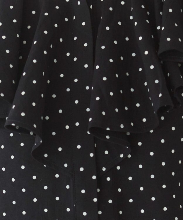 WEGO 【ANGIE VINTAGE】ラッフルブラウス ブラックその他