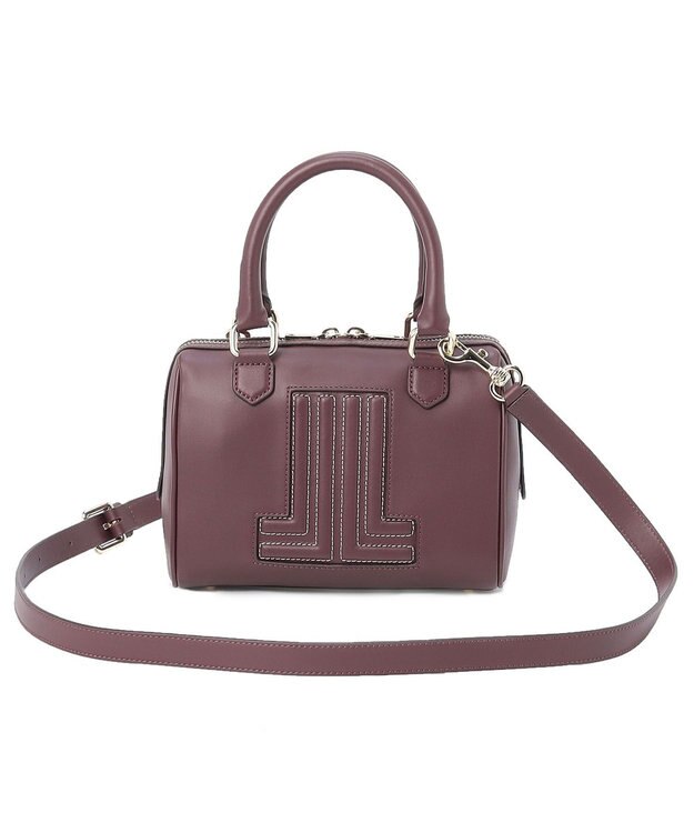 LANVIN en Bleu ヴィジュ 2wayボストンバッグ チョコ