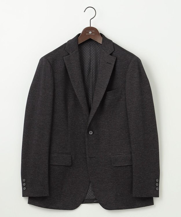 JOSEPH ABBOUD 【ストレッチ/多機能レジャージャケット】ツィーディージャージー ジャケット グレー系