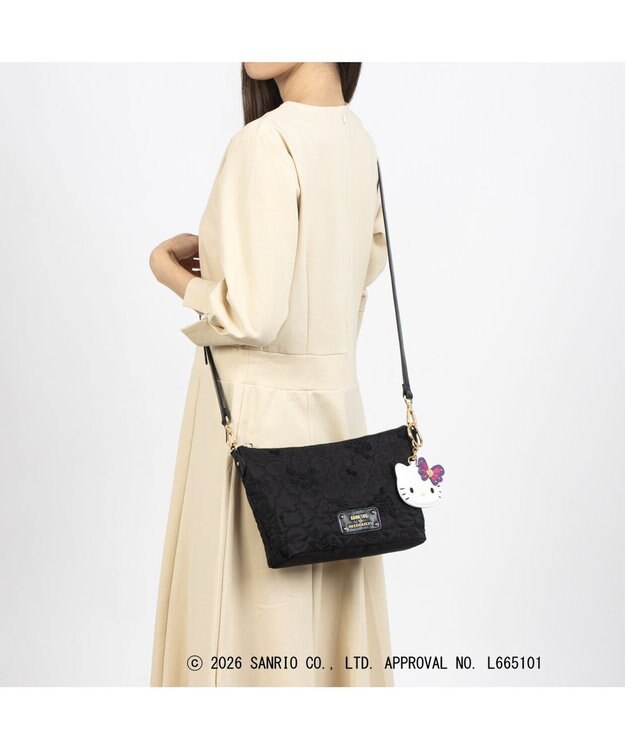 ANNA SUI HELLO KITTY ショルダーバッグ クロ