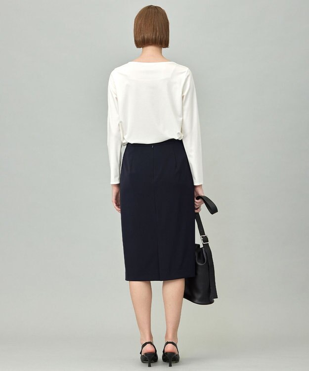 ICB L 【洗える】 コンパクトモクロディ プルオーバー オフホワイト系