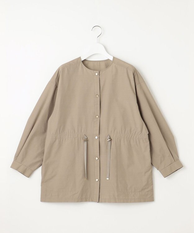 自由区 【洗える】シアーメモリー ブルゾン モカ