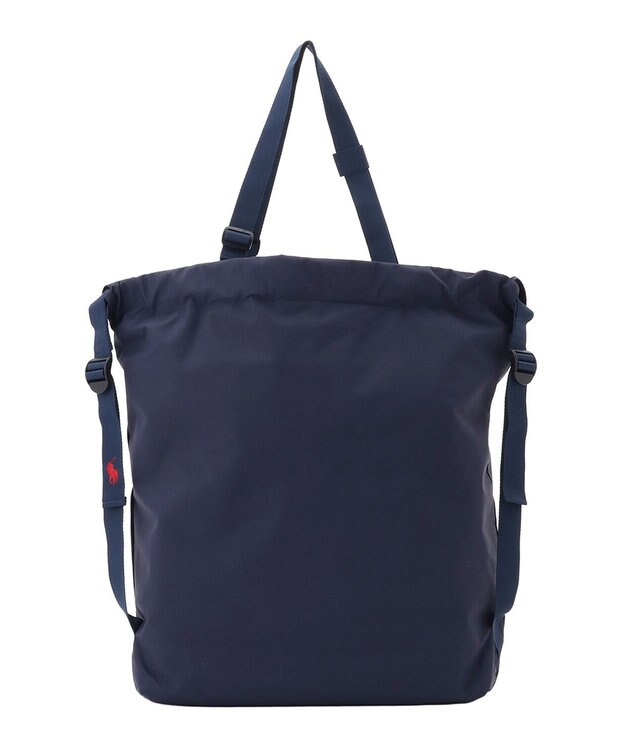 MOONBAT POLO RALPH LAUREN(ポロ ラルフローレン) 2WAYレインバッグカバー POLO PONY 撥水加工 レインバッグ ディープブルー
