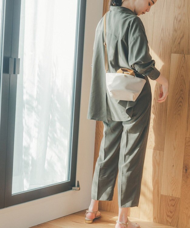 TOPKAPI 【Breath TOPKAPI】SCOTCH GRAIN スコッチグレイン プレーン 2way ミニ トートバッグ クリーム