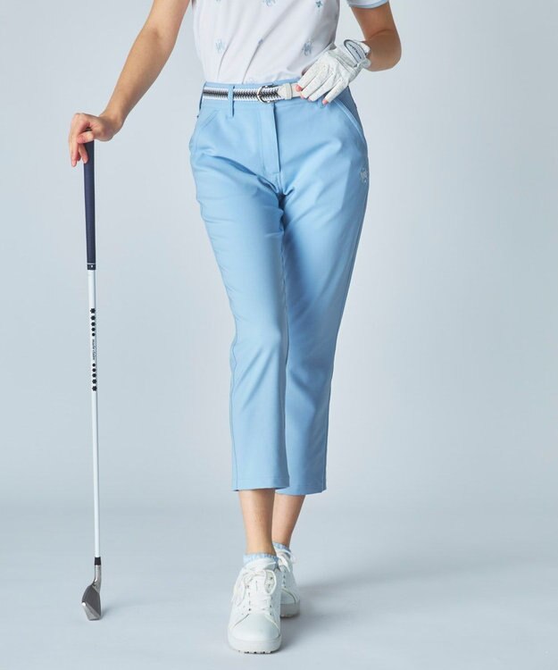 FILA GOLF／marie claire 【marie claire SPORT】 ９分丈ロングパンツ ブルー