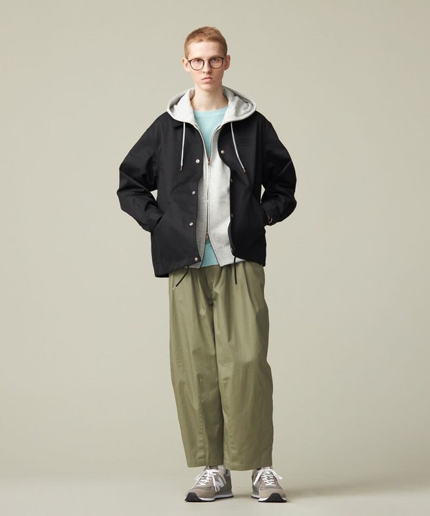 J.PRESS YORK STREET 【UNISEX】UNIVERSAL OVERALL×YORK STREET コーチジャケット ブラック系