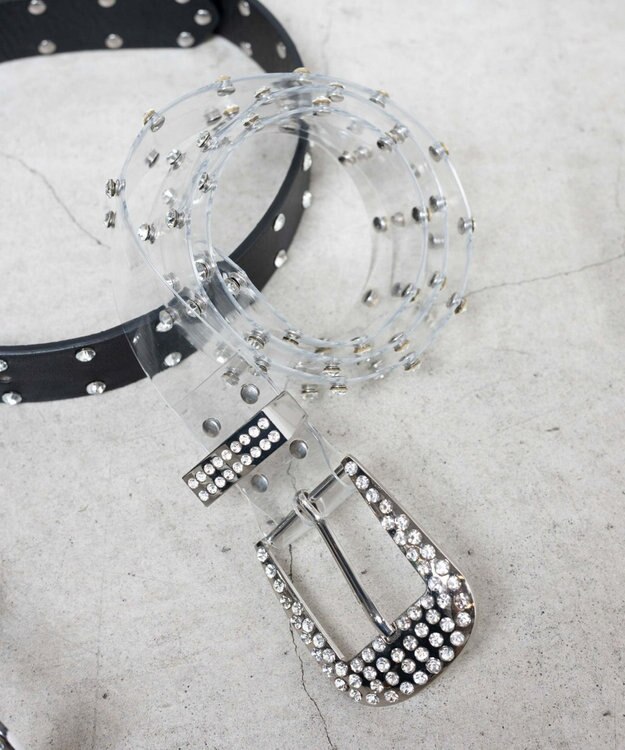 WEGO ビジューワイドベルト 柄1