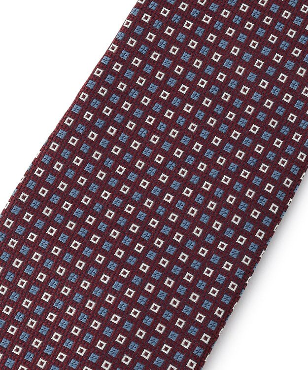 J.PRESS MEN 【GEOMETRIC JACQUARD COLLECTION】ジオメトリックジャガード ネクタイ ワイン系7