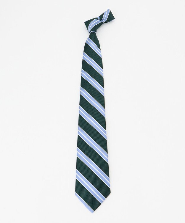 J.PRESS MEN 【STRUCTURE MIX COLLECTION】レジメンタル ネクタイ ダークグリーン系2