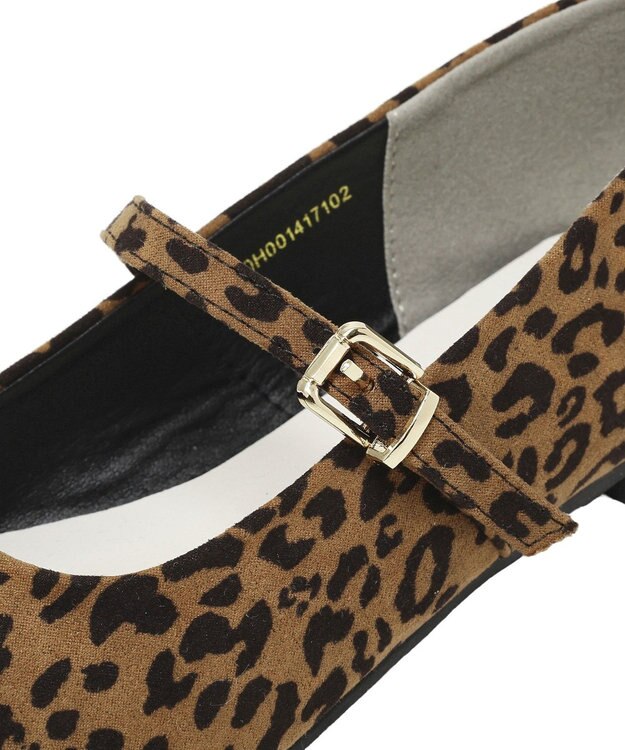 AMERICAN HOLIC メリージェーンバレエシューズ Leopard