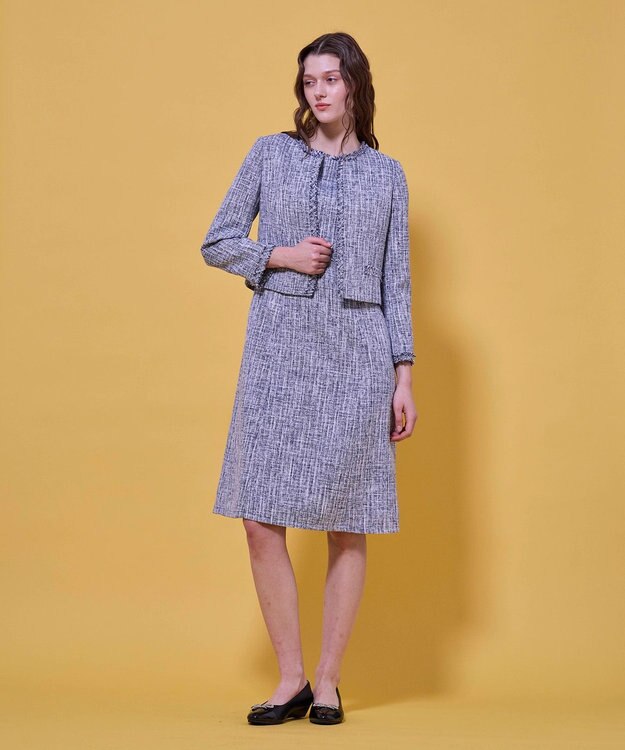 TOCCA GLOW SILHOUETTE ジャケット ネイビー系