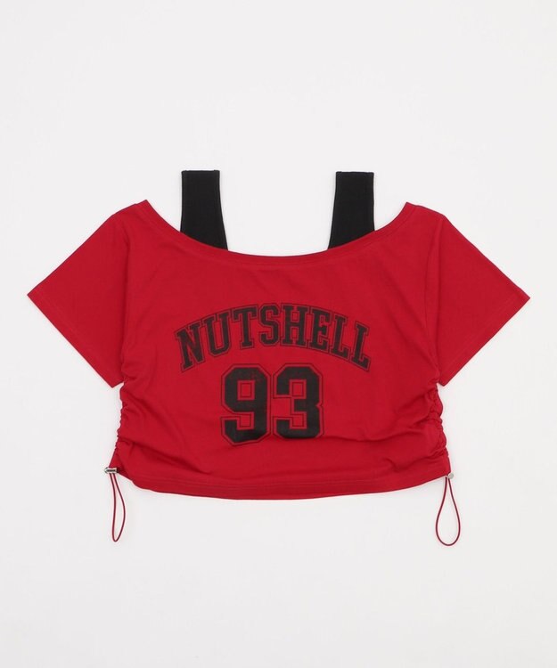 WEGO ドッキングドロストショートT レッド