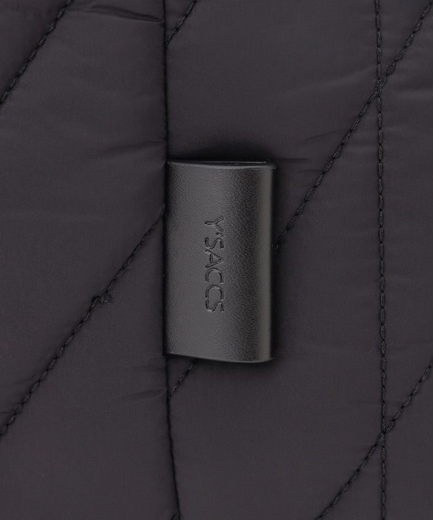 Y'SACCS バイアスキルトショルダー ブラック