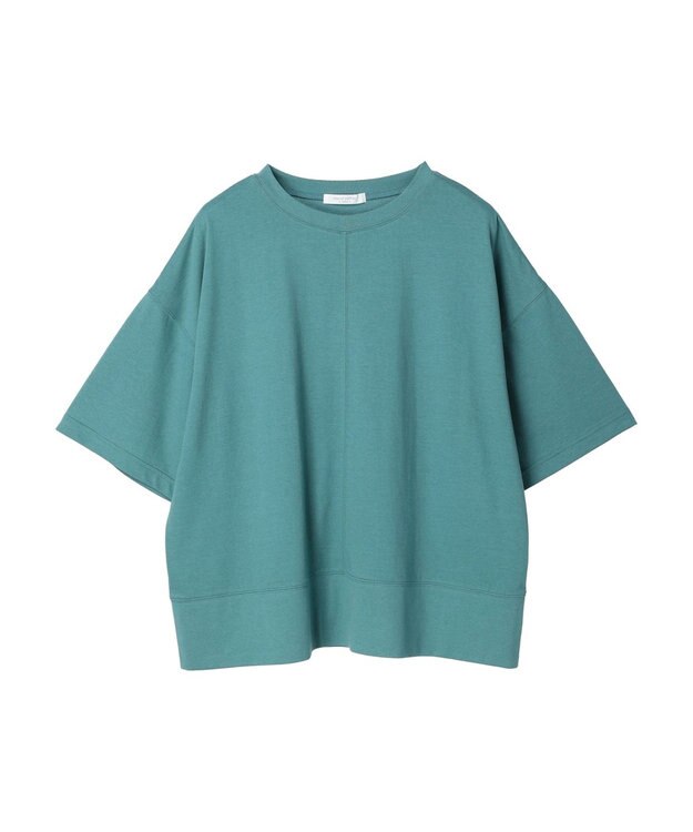 Green Parks 接触冷感裾リブＴシャツ Green
